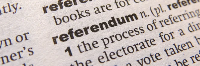 Diferencia entre plebiscito y referendo
